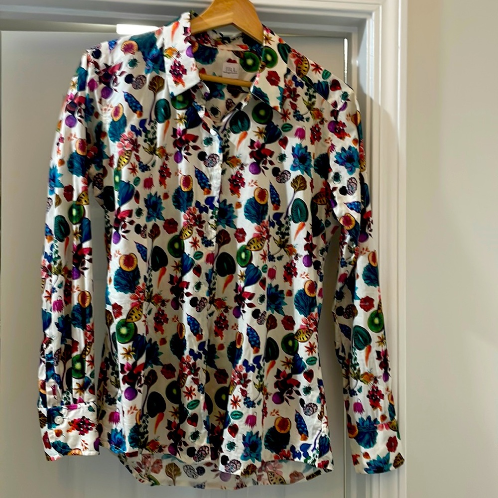 J McGowan US made shirt fitted in limited print